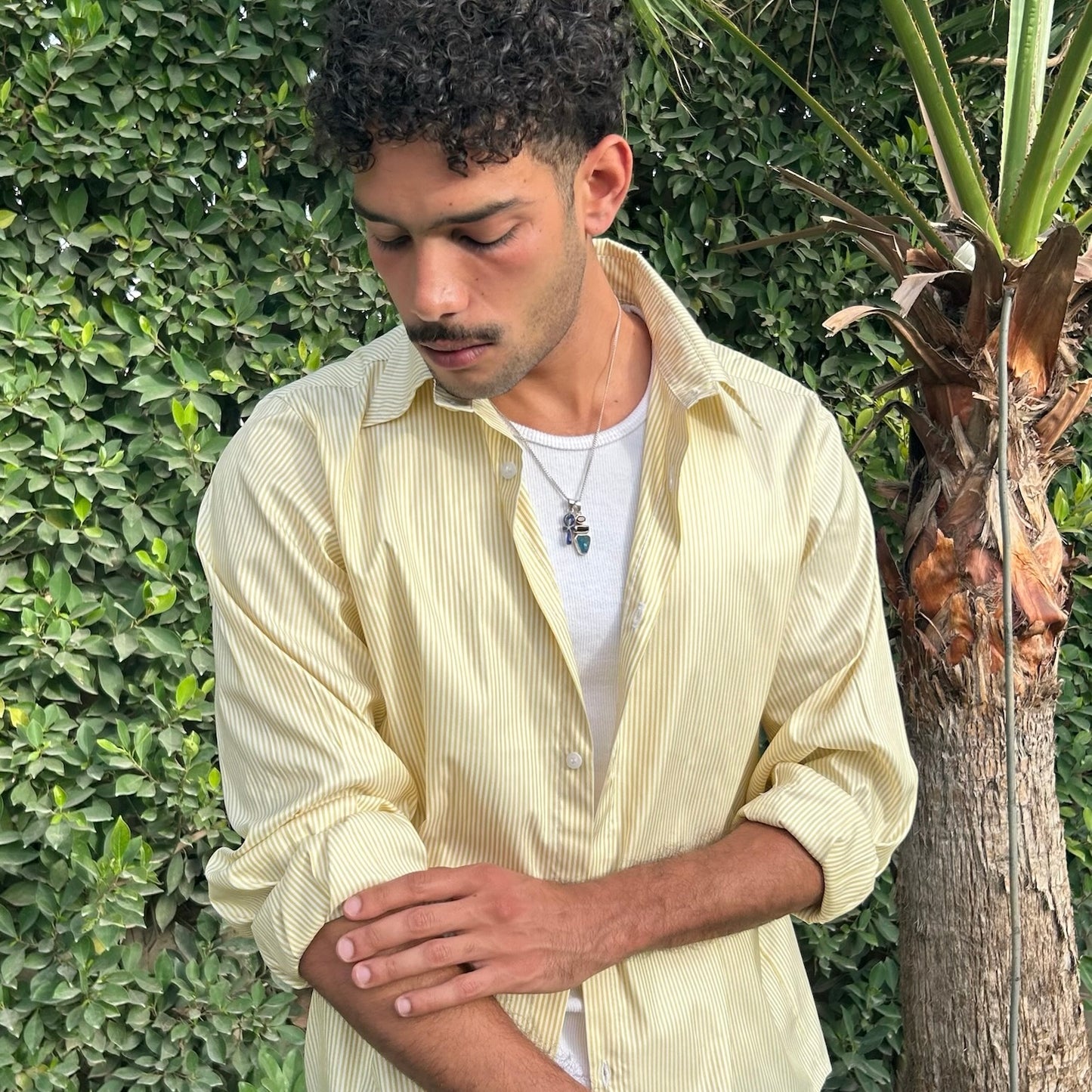 Yellow Striped Shirt