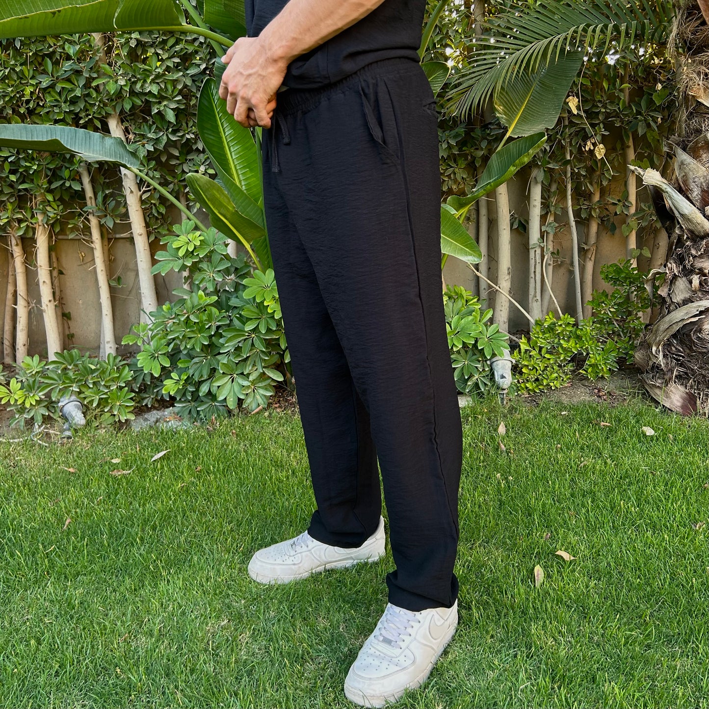 Black Linen Pants