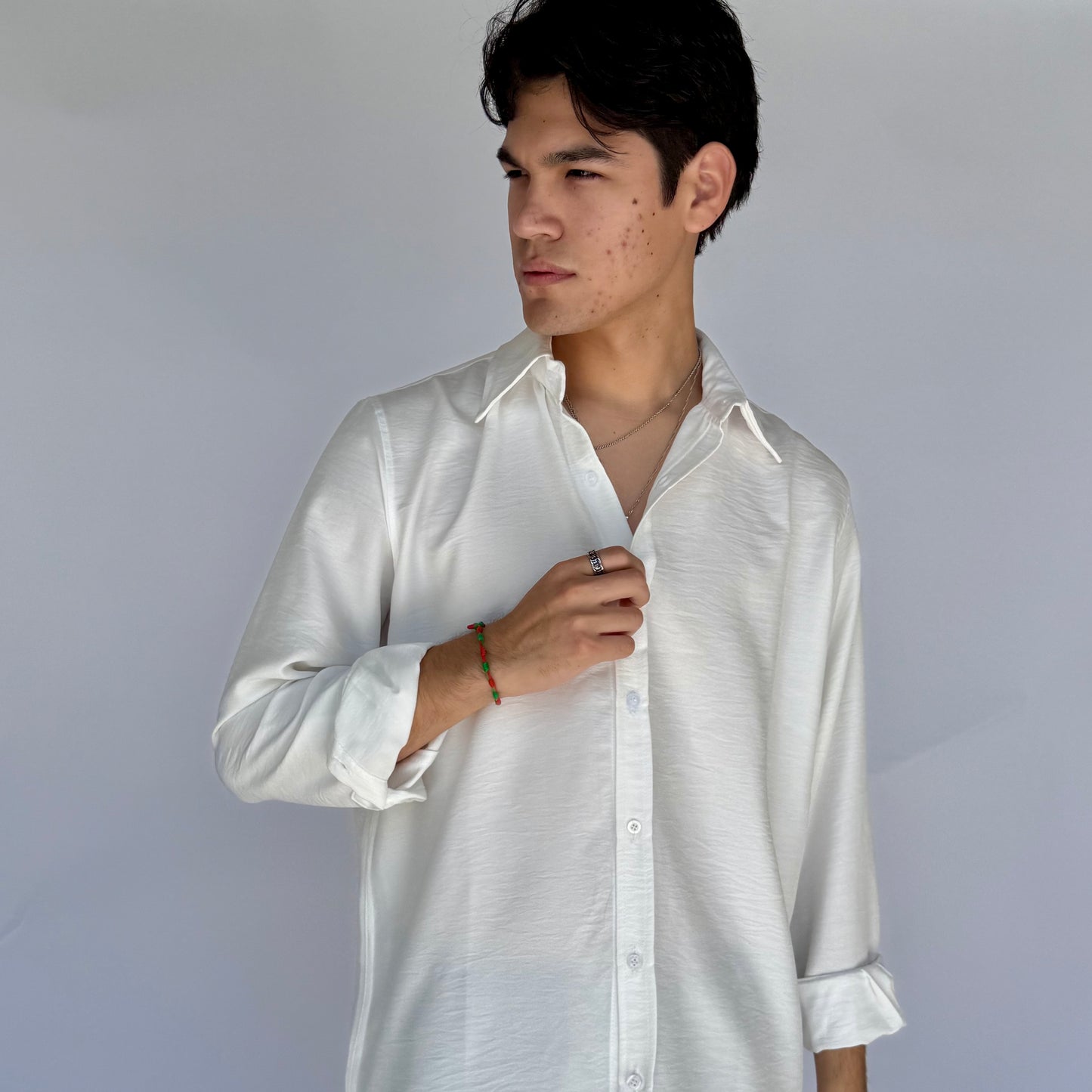 White Linen Shirt