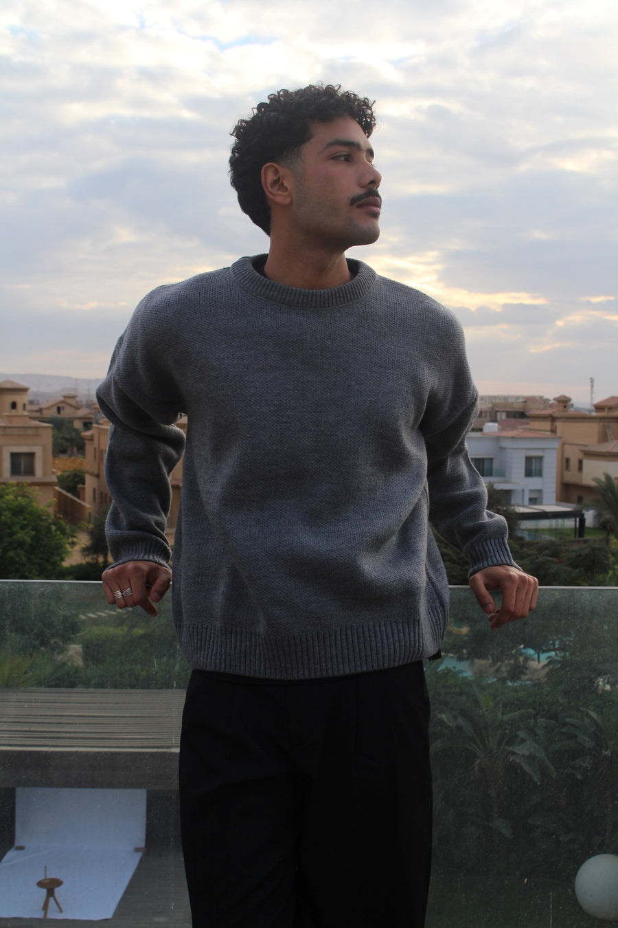 Grey Crewneck