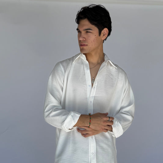 White Linen Shirt