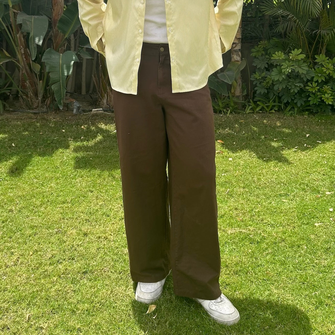Brown Relaxed Pants