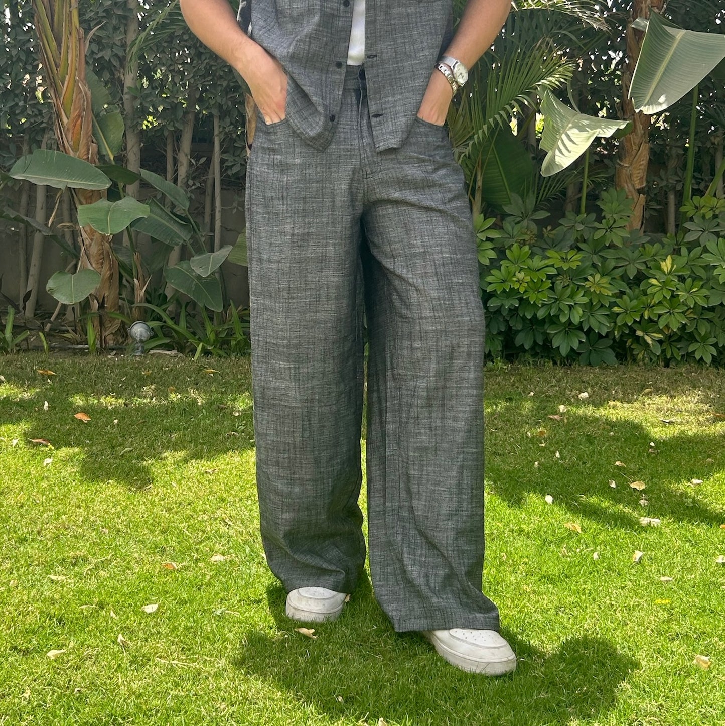Grey Relaxed Pants