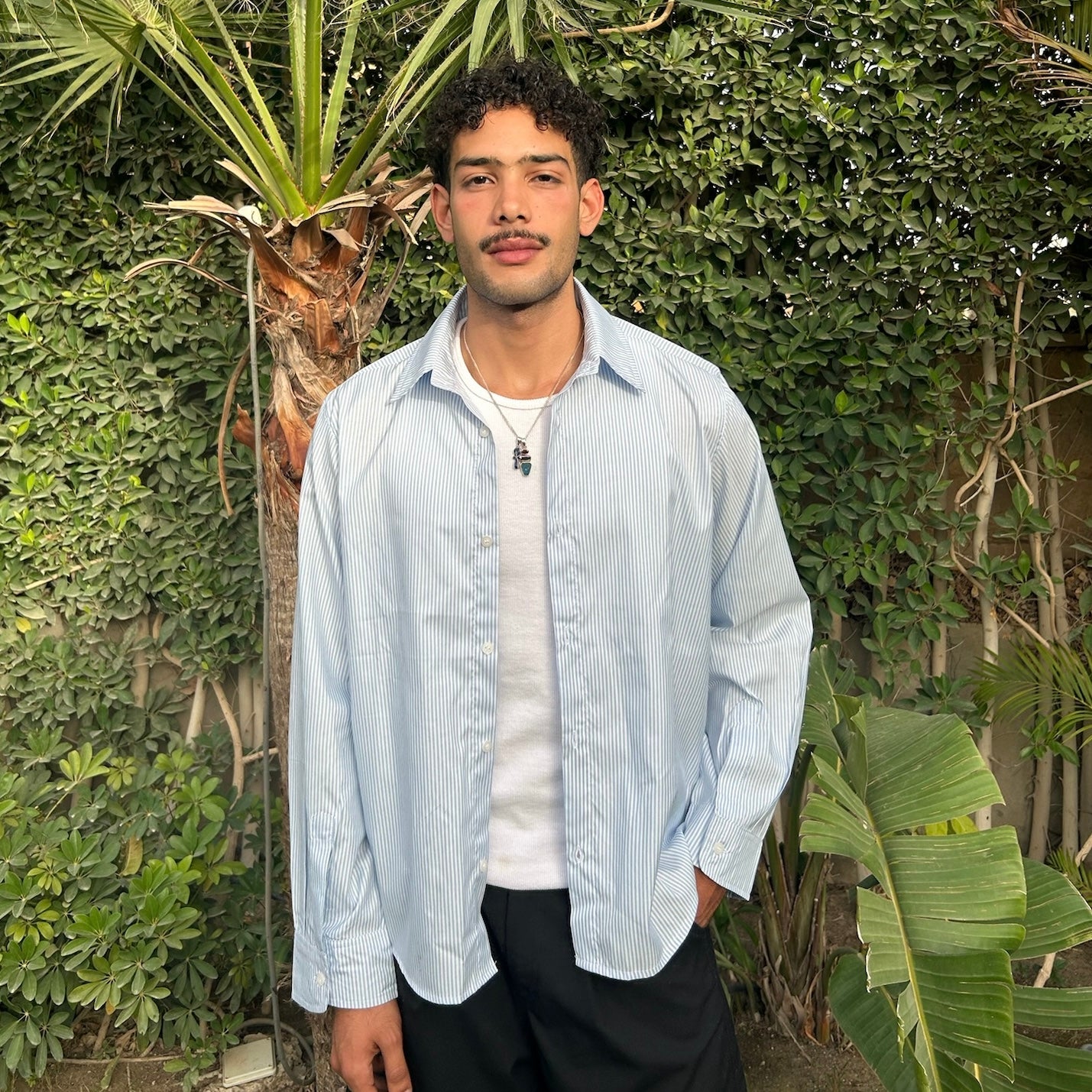 Blue Striped Shirt