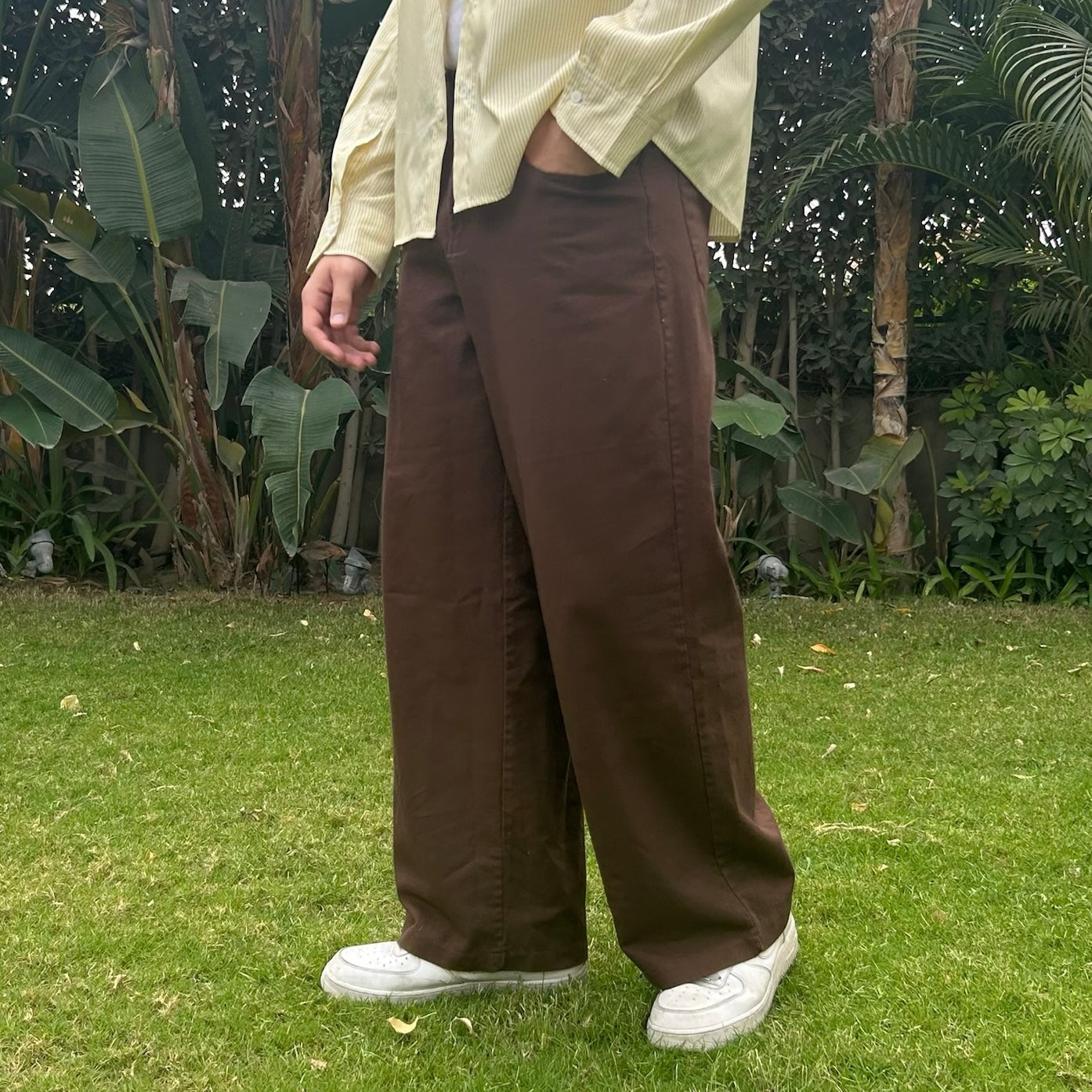 Brown Relaxed Pants