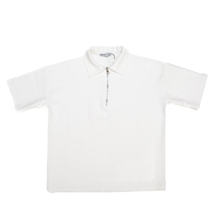 White Quarter Zip