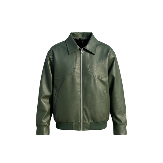 Green Leather Jacket