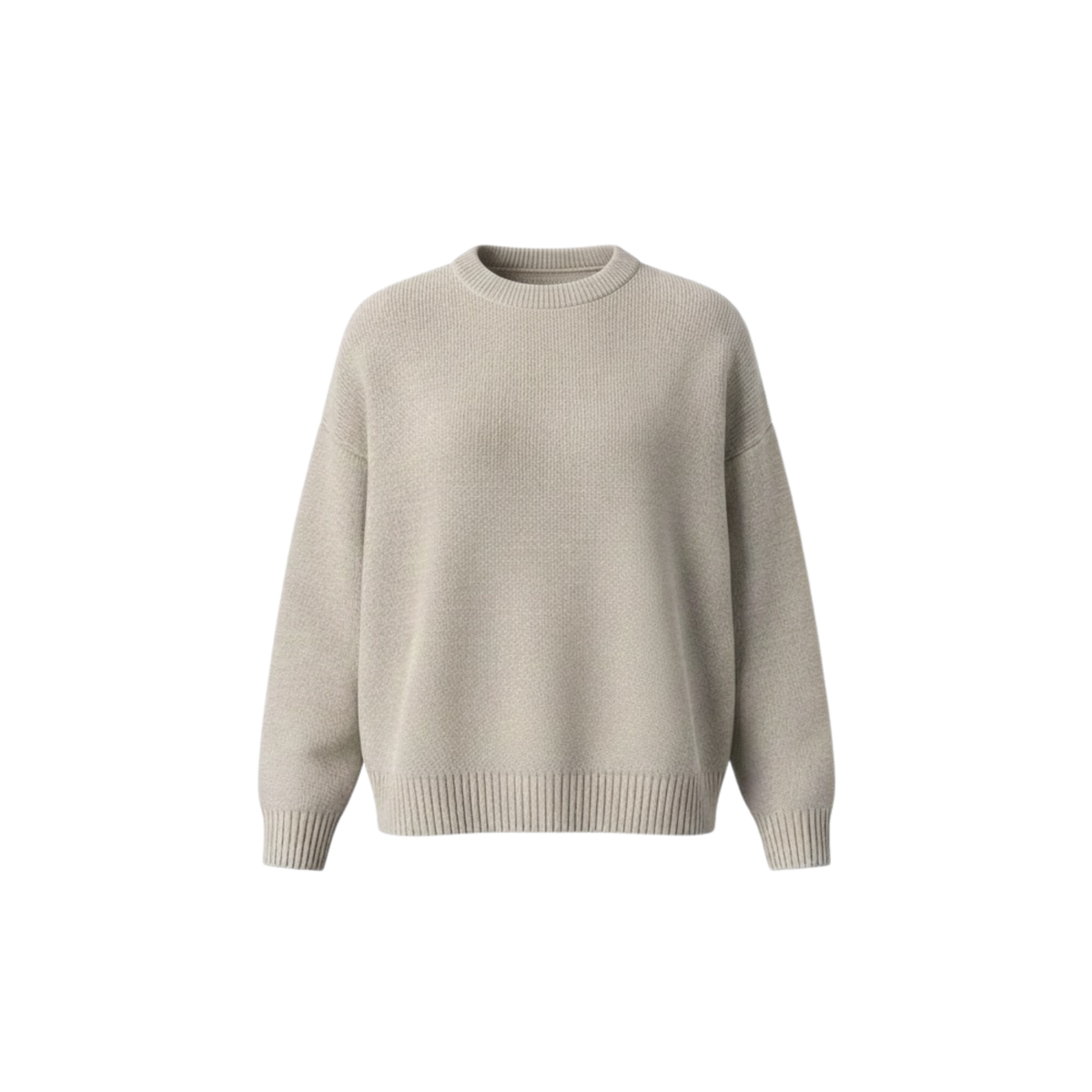 Light Beige Crewneck