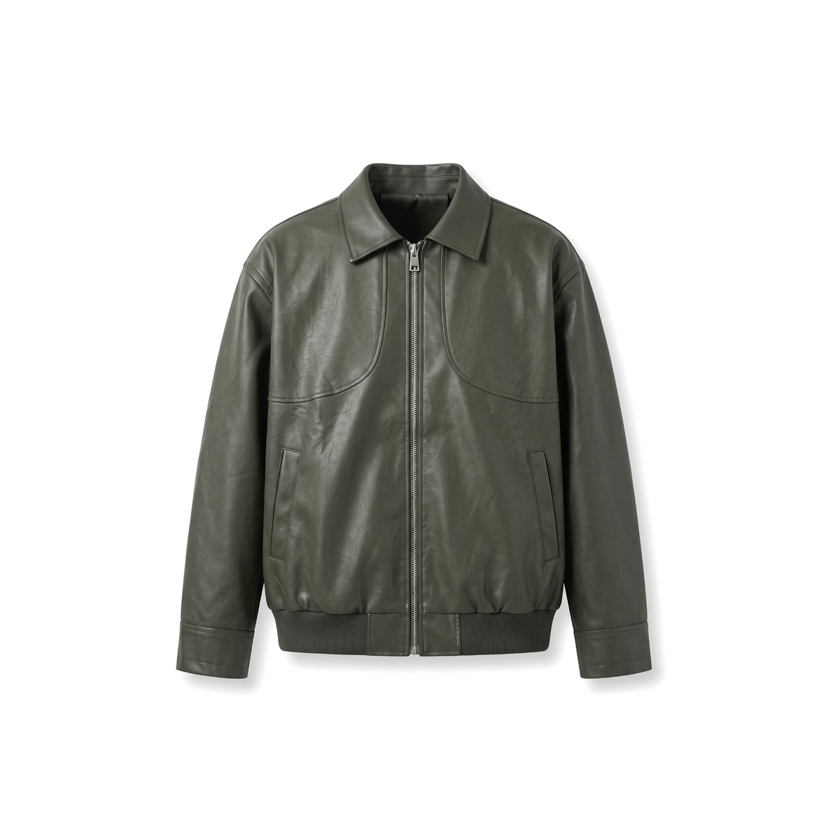 Green Leather Jacket
