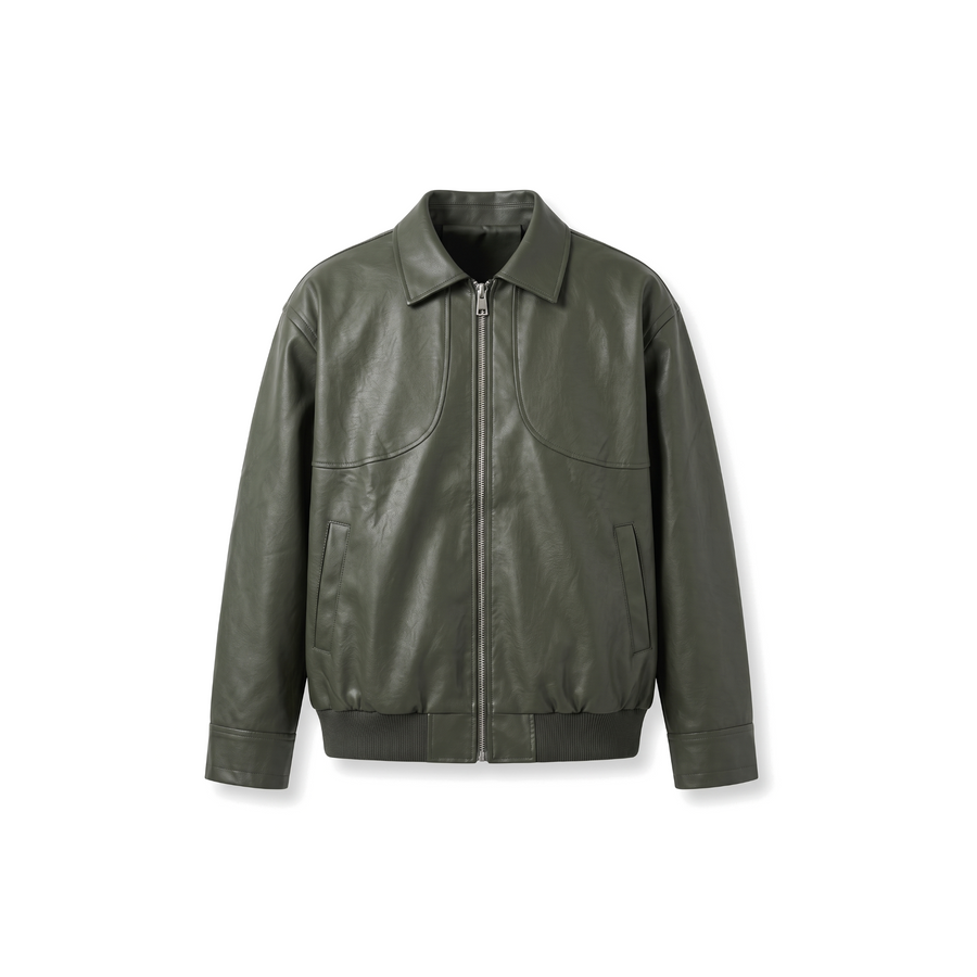 Green Leather Jacket