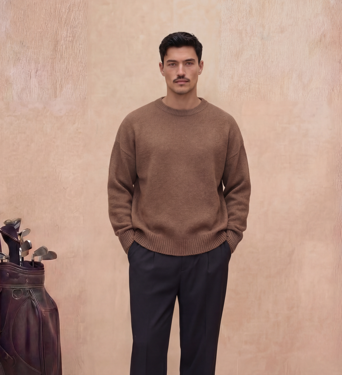 Brown Crewneck